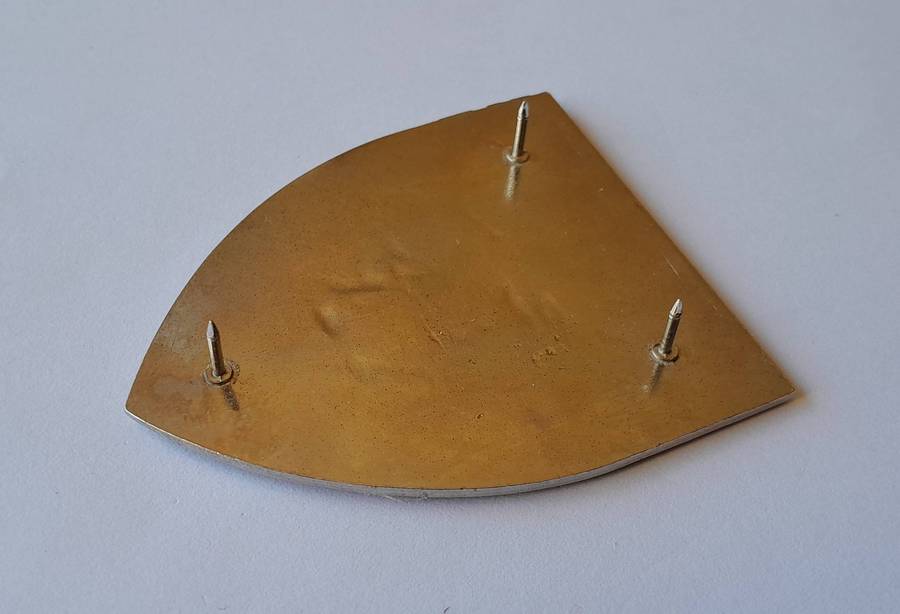 SADF Army College Shoulder Flash.  All Pins Intact.