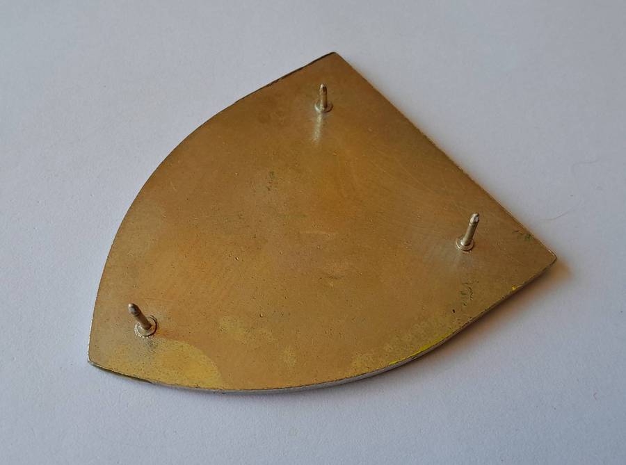 SADF SA Irish Regiment Shoulder Flash.  All Pins Intact.