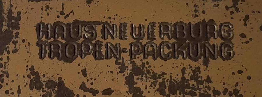 Rare WW2 German Wehrmacht Tropical Cigarette Tin.