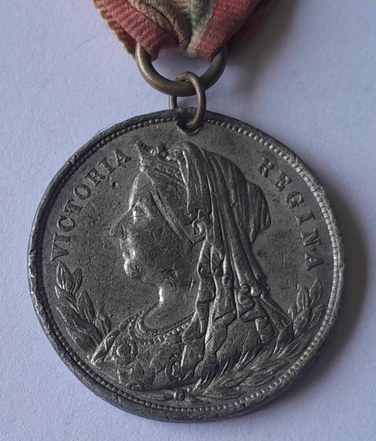 Anglo-Boer War Queen Victoria Cape Town Peace Medal.