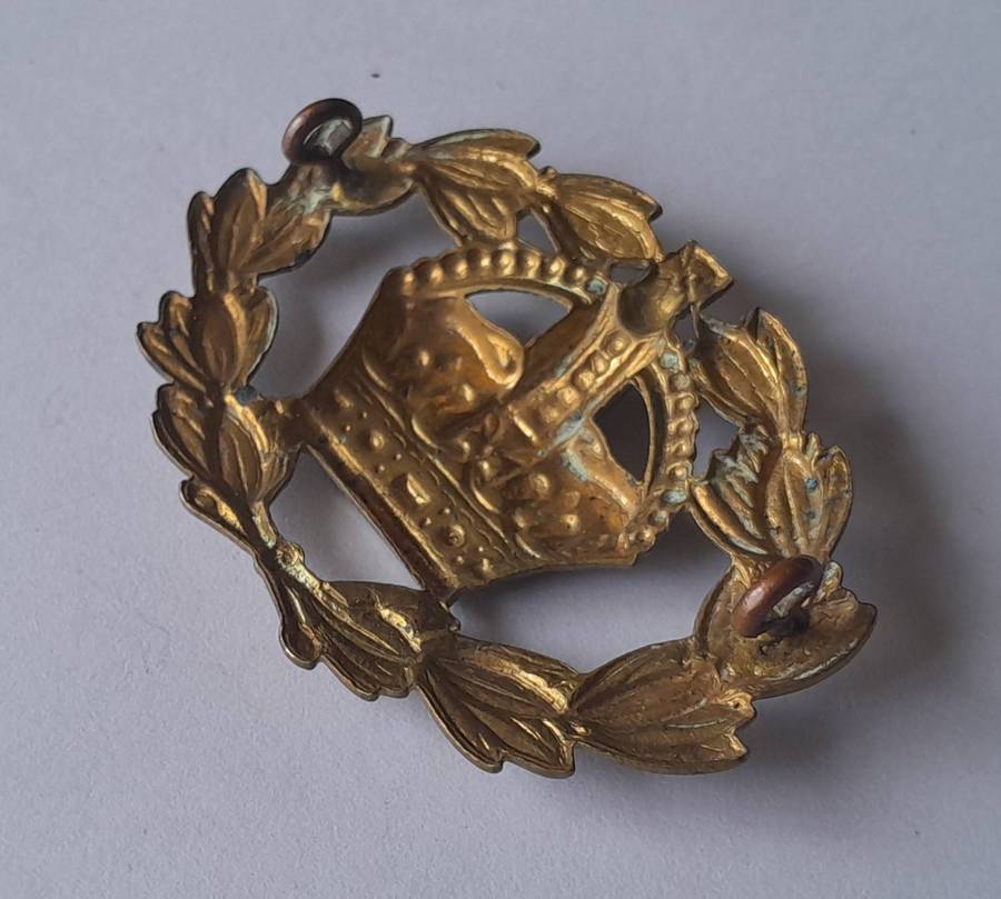 WW2 British Army Warrant Officer's Large Sleeve Badge.  Lugs Intact.