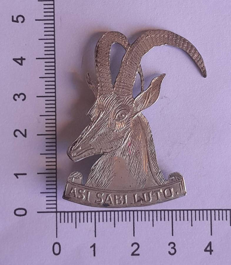 Rare WW2 Southern Rhodesia Reconnaissance Unit Cap Badge.  1941-1943.