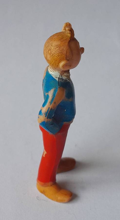 Vintage Tintin Vinyl Figurine by Heimo.