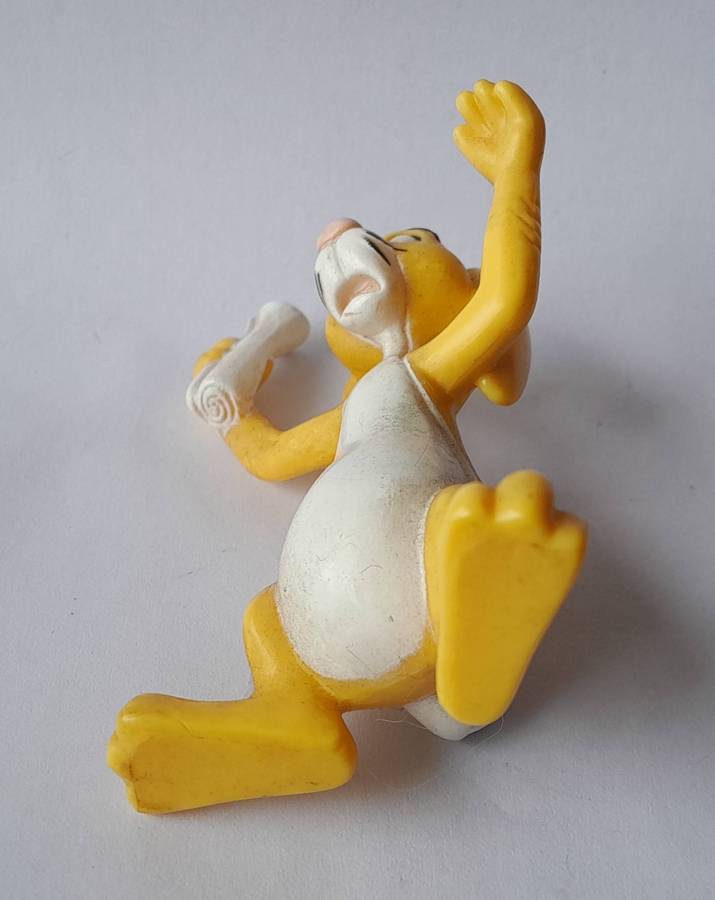 Vintage Winnie the Pooh's Rabbit Vinyl Figurine by Disney for McD. Corp.