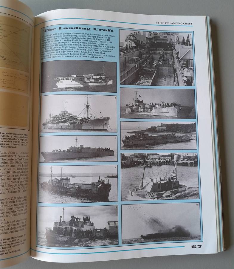 D-Day The Strategy, The Men, The Equipment.  Hard Cover.