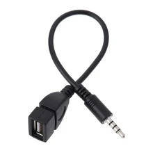 Aux Audio Cable To Usb, Usb To 3.5mm Adapter,