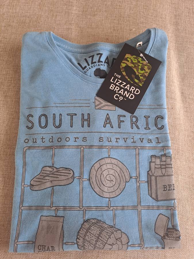 Lizzard Mens short-sleeve tee shirt x2 shirts  size Small (S)