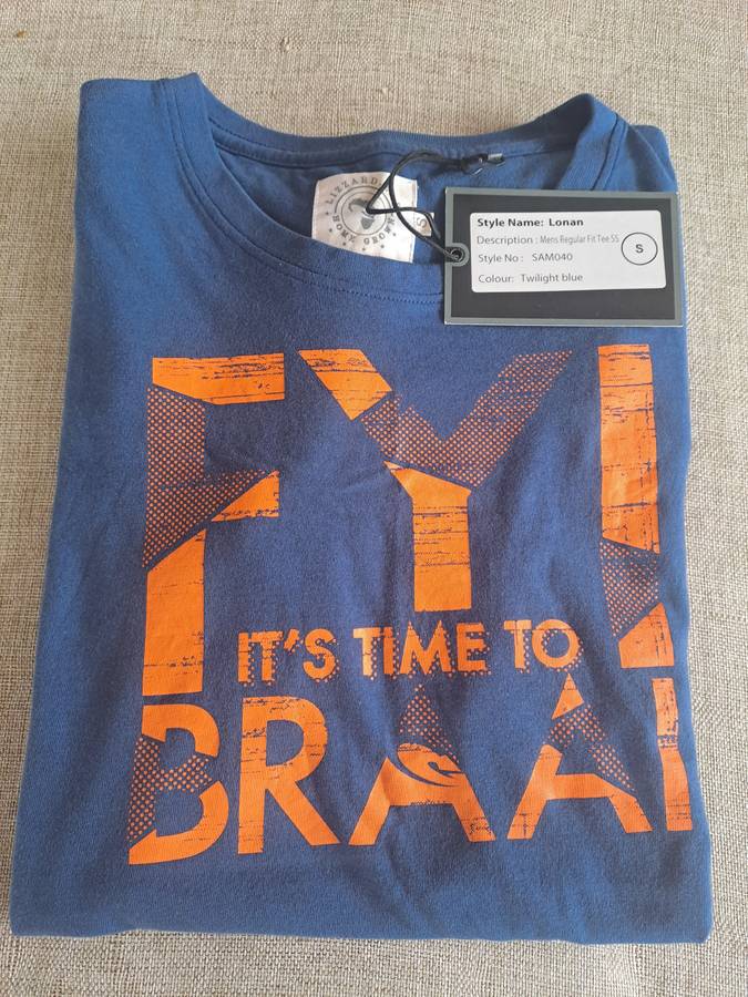 Lizzard Mens short-sleeve tee shirt x2 shirts  size Small (S)