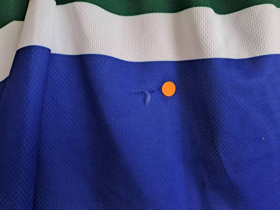 Square Leg shorts (Unisex)  Size Medium with flaw