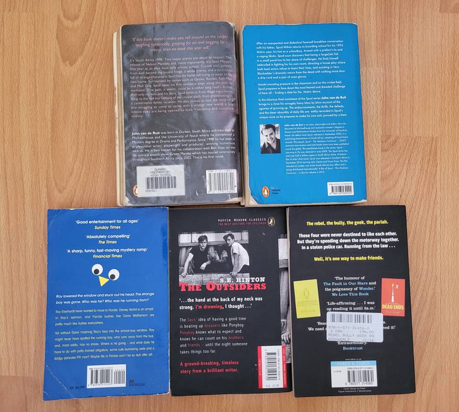 TEEN BOOK LOT | 2 × Spud + Other Books