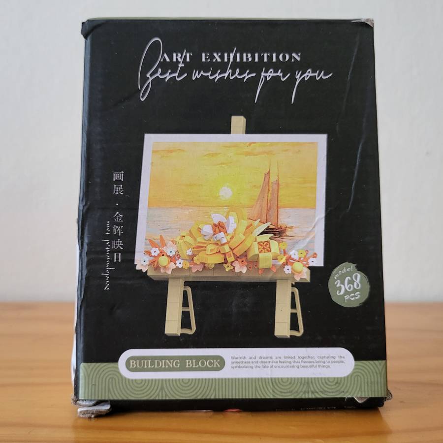 LEGO Mini Painting Easel | Golden Glow