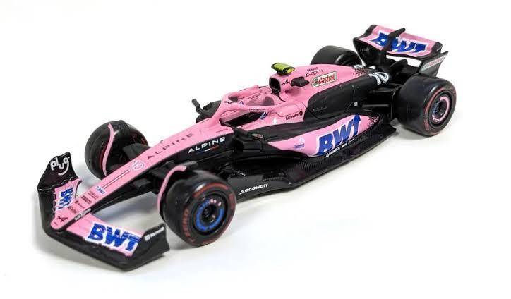 RARE Bburago BWT Alpine A523 | 1:43 | Rare Pink Edition