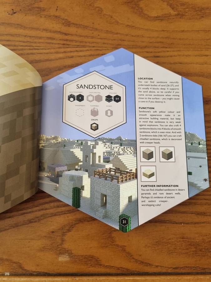 Minecraft Blockopedia book