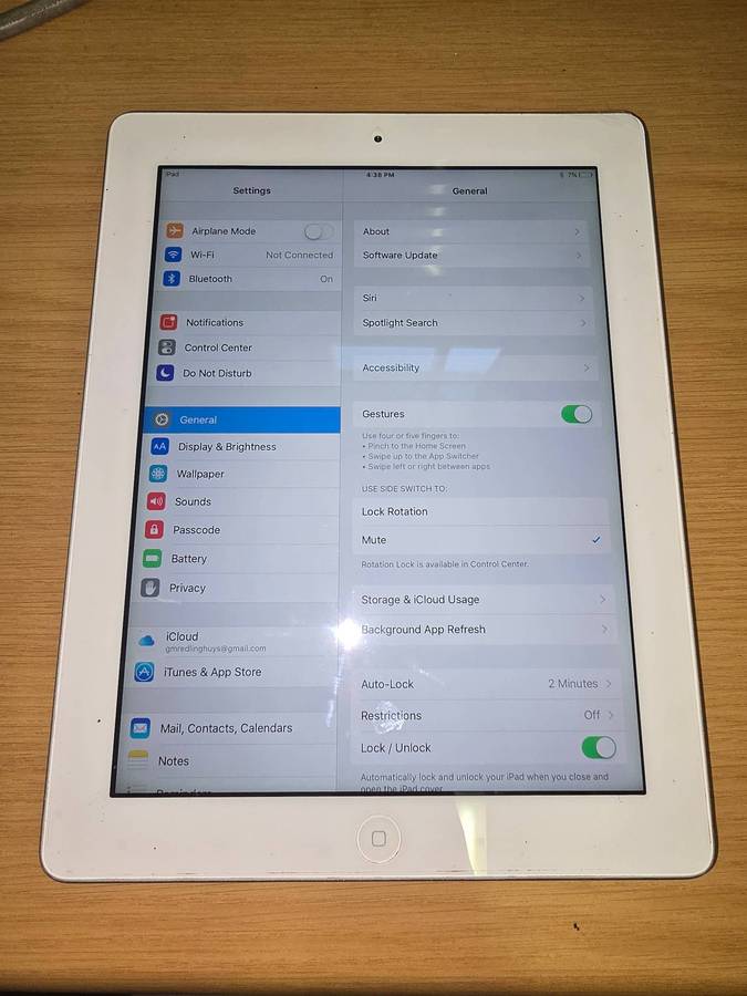 Apple iPad 3 16GB WiFi only - White