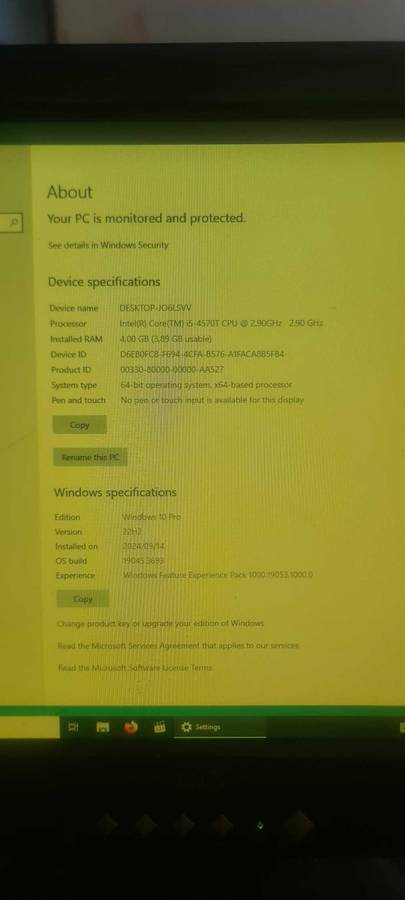 LENOVO THINKCENTRE M93P MINI PC i5 4TH GEN