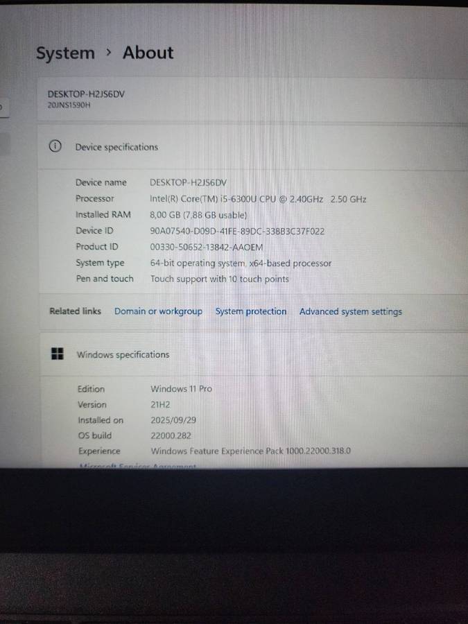 LENOVO THINKPAD T470 I5 6TH GEN FULL TOUCH SCREEN BUSINESS ULTRABOOK FOR SALE !!!