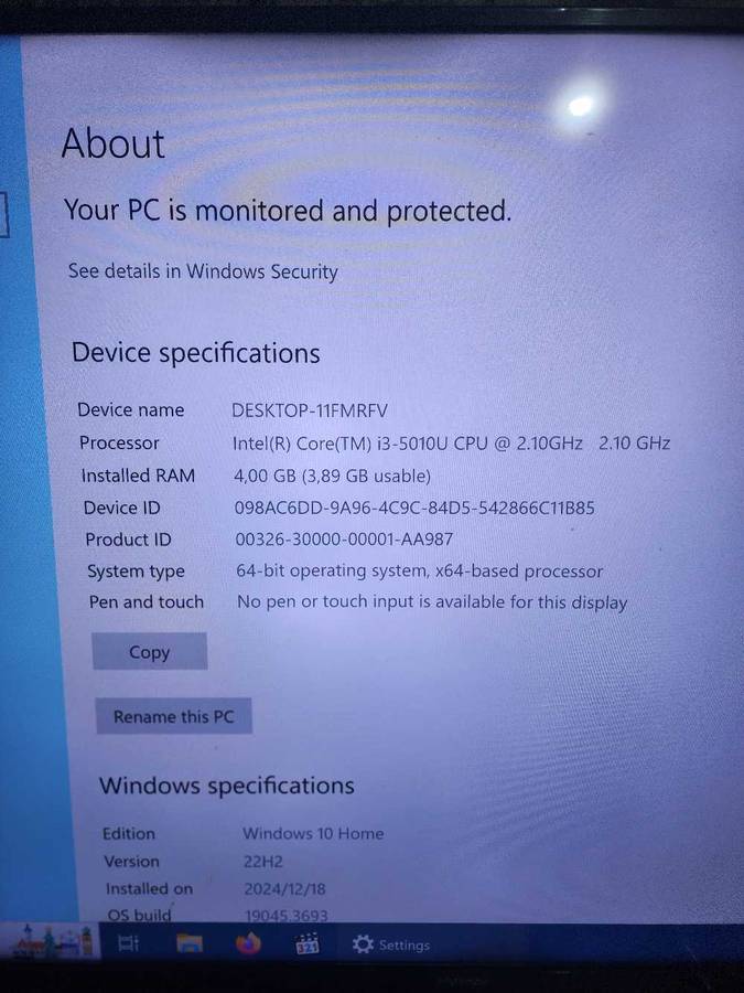 INTEL NUC 5 i3 5TH GEN MINI PC