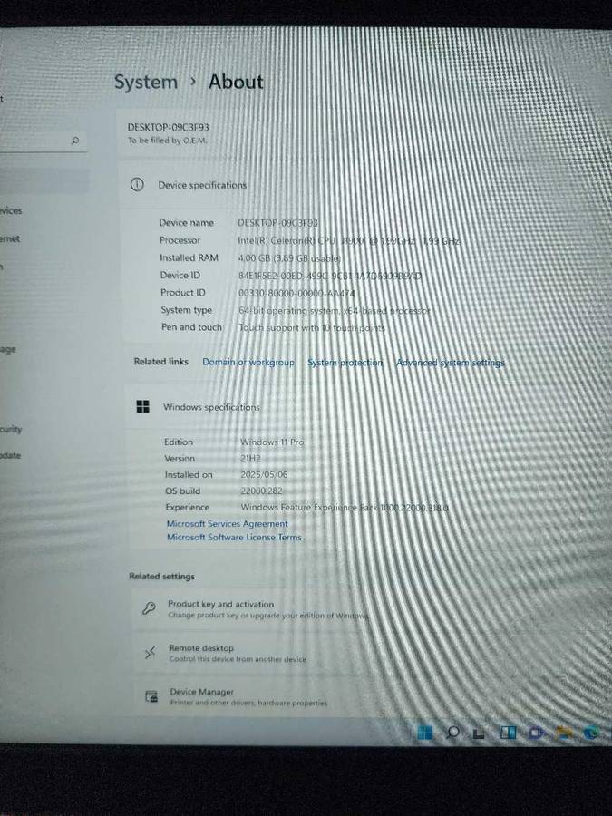 AIO 21.5 INCH GENERAL TOUCH  PC FOR SALE !!!!