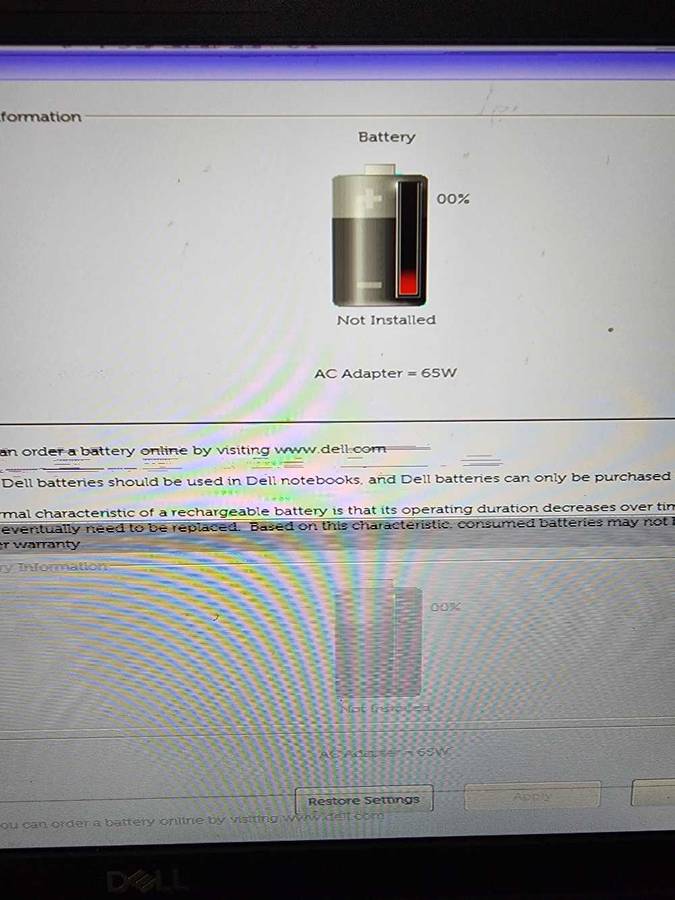 DELL LATITUDE 5300 i5 8TH GEN LAPTOP FOR SPARES PLEASE READ AD !!!!