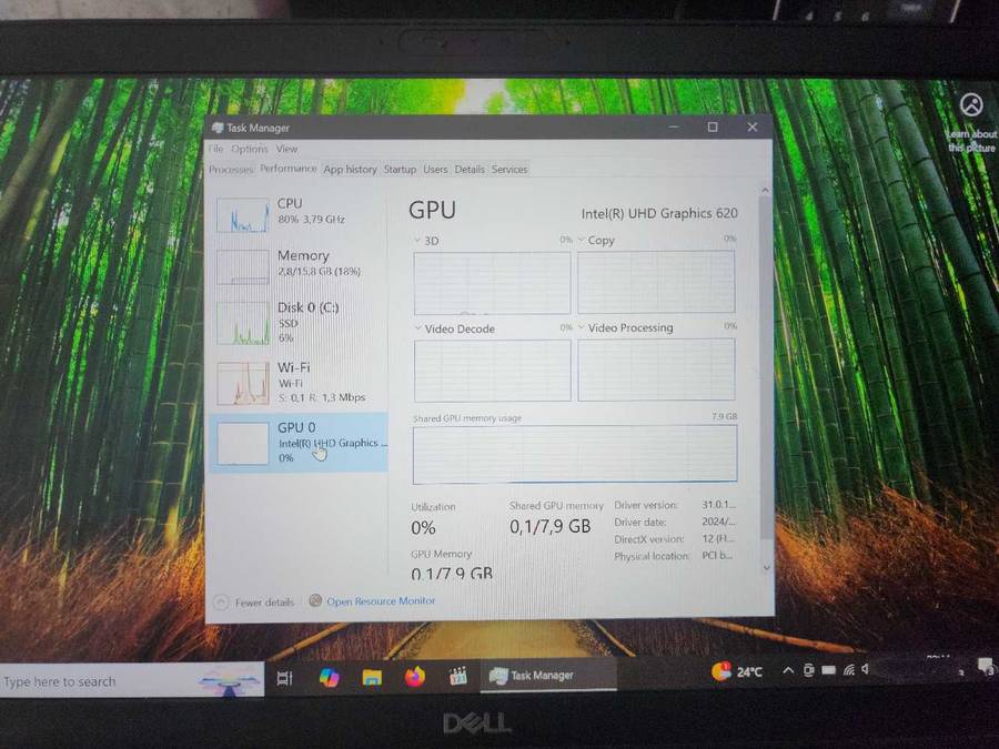 DELL LATITUDE 5300 I5 8TH GEN ULTRABOOK LAPTOP PLEASE READ AD !!!!