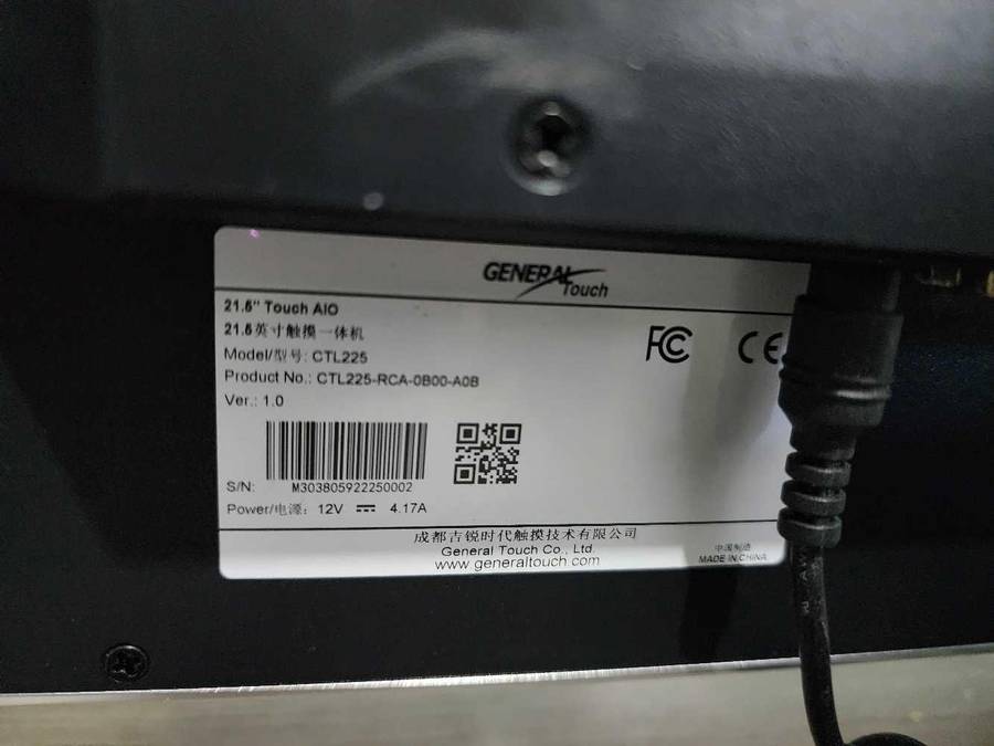 AIO 21.5 INCH GENERAL TOUCH  PC FOR SALE !!!!