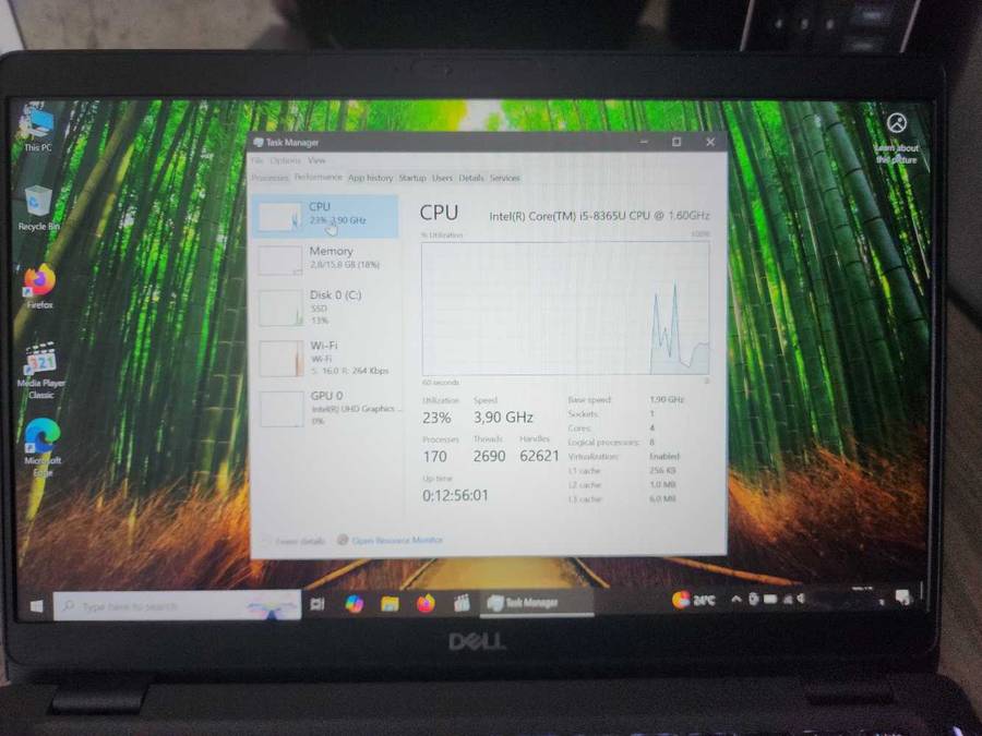 DELL LATITUDE 5300 I5 8TH GEN ULTRABOOK LAPTOP PLEASE READ AD !!!!