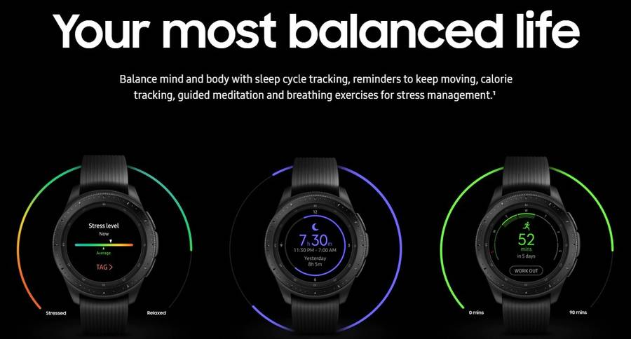 Samsung Galaxy Watch 42mm - Rose Gold (Bluetooth) - SM-R810