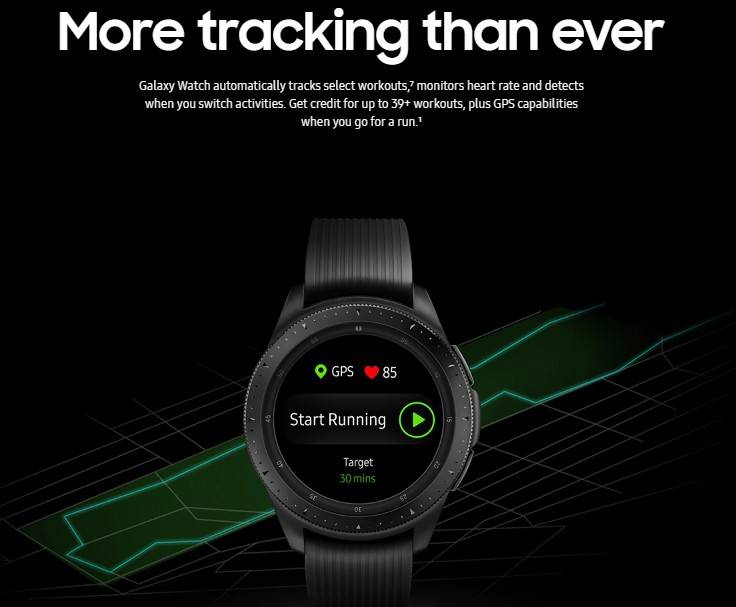 Samsung Galaxy Watch 42mm - Rose Gold (Bluetooth) - SM-R810