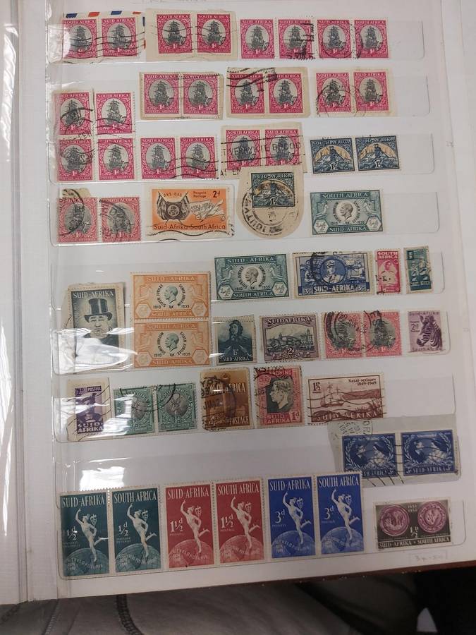 UNION PIARS AND STAMPS BOTH MINT AND USED