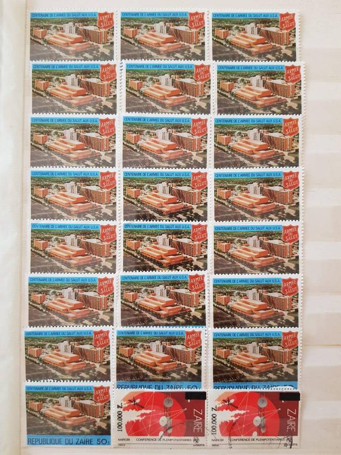 ZAIRE STAMPS