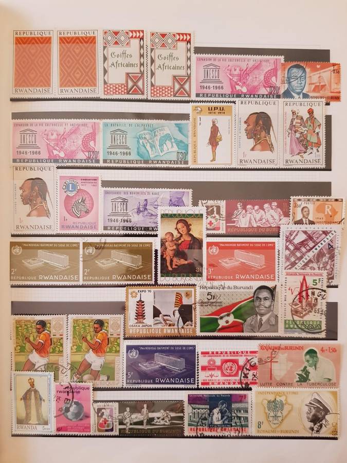RUANDA STAMPS