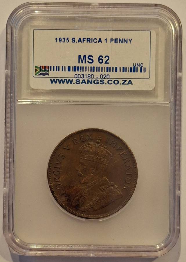 1935 MS62 - 1 PENNY