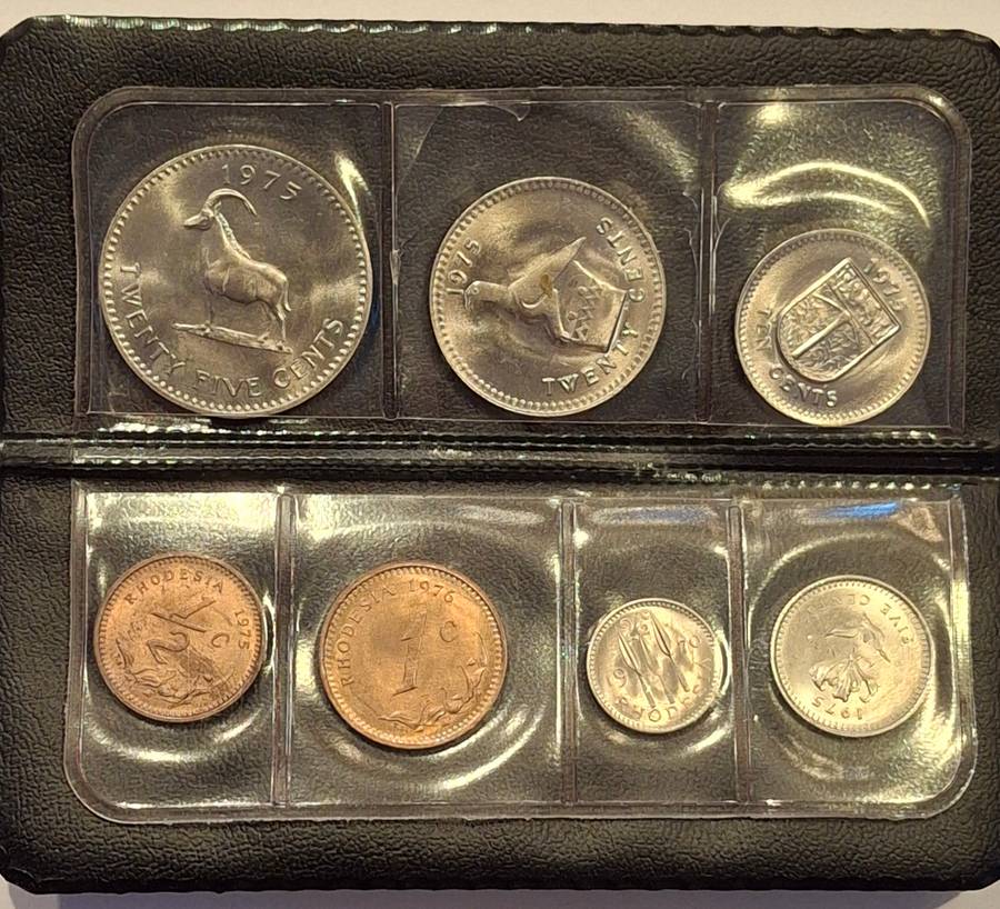 1975 - RHODESIA UNCIRCULATED SET