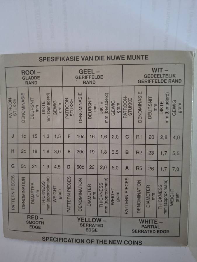 1989 NEW COIN SERIES DESIGN - SELED IN ITS ORIGINAL S.A.M. SLEEVE