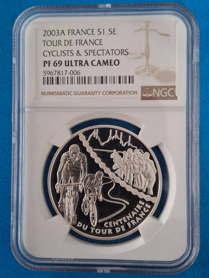 PF 69 - 2003 FRANCE 1.5 EURO  [tour de France] ------THERE IS NONE BETTER!!!!!!!