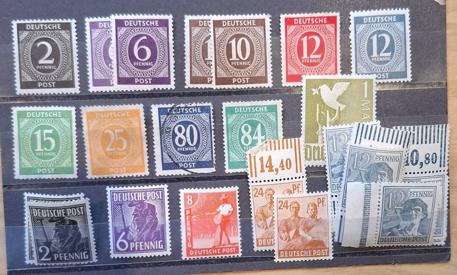 DEUTSCHES REICH Alliied Occupation, from Mi 911-937 & 943-962, mostly MINT/UNHINGED