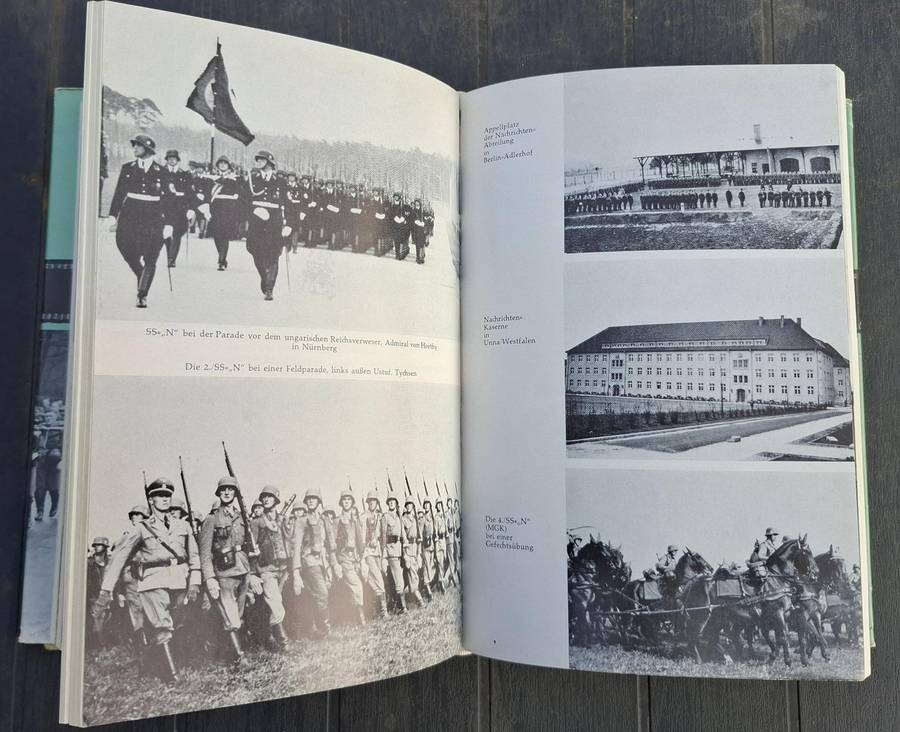 SS-Division DAS REICH 1934-1939 - with signature of South African Colonel Rudolf Kemp