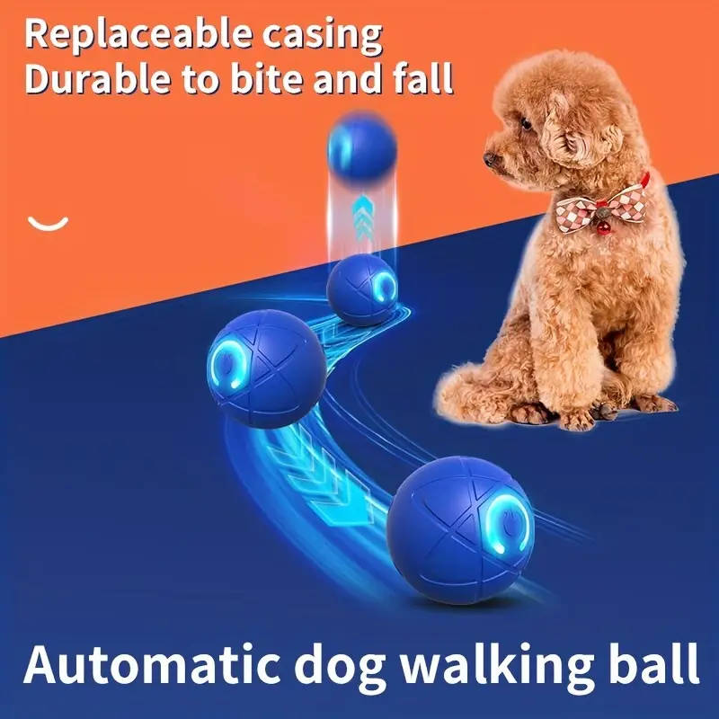 DOG BOUNCING BALL TOY