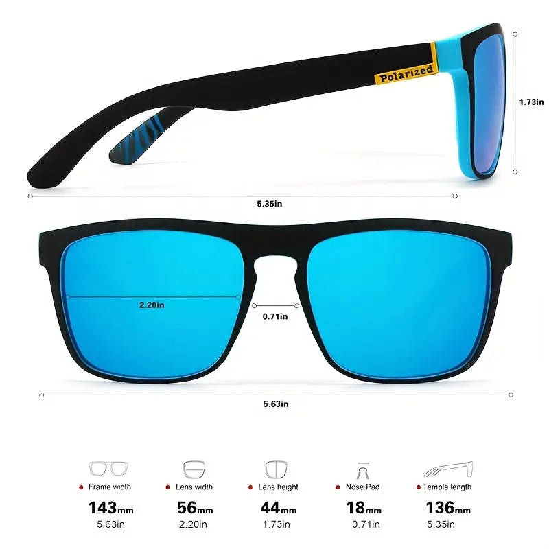 1 PAIR POLARIZED SUNGALSSES