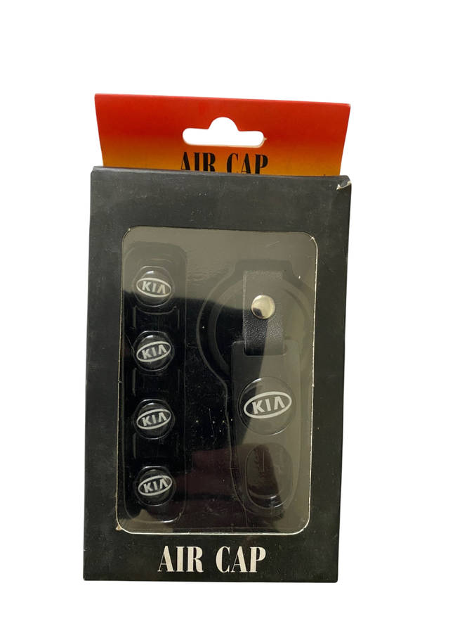 Tyre Valve Caps and keyring KIA