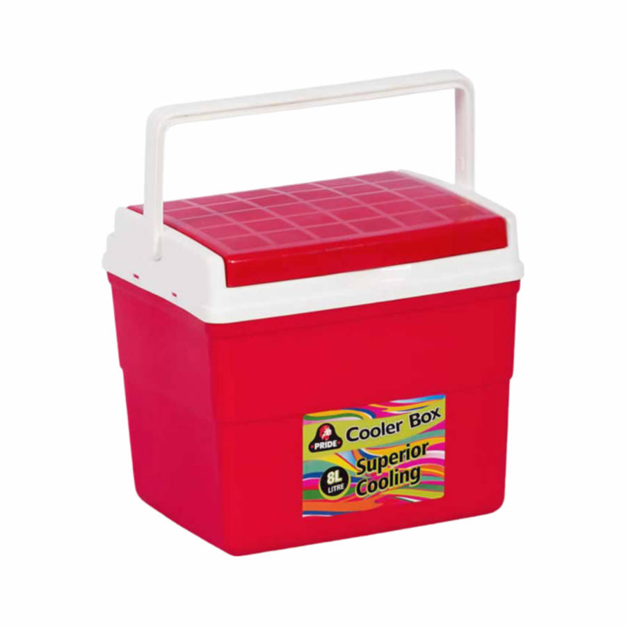8L Cooler Box - Red