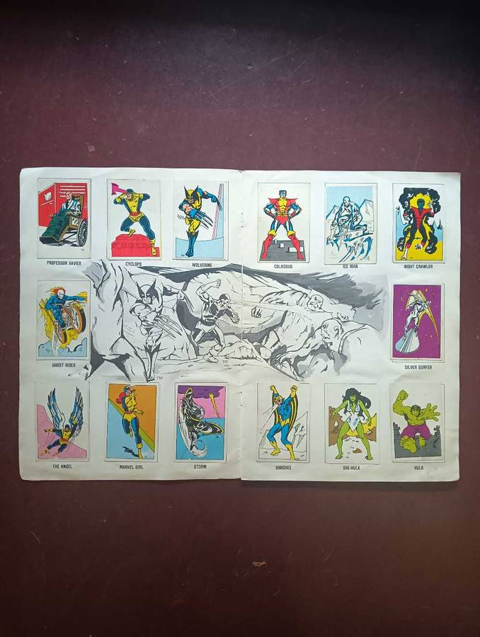 Extremely rare DC MARVEL SUPER HEROES SWOP SENSATION
