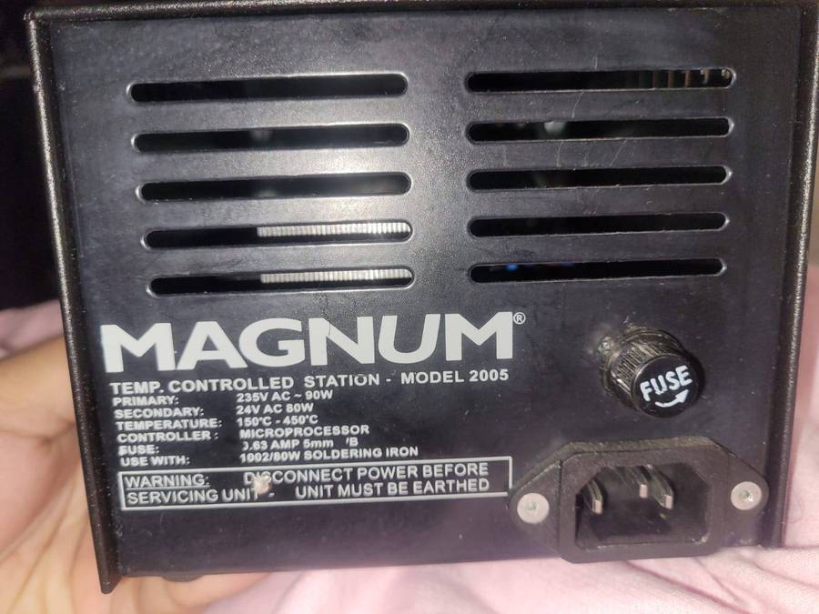 Magnum 2005 24V 80W Soldering Station
