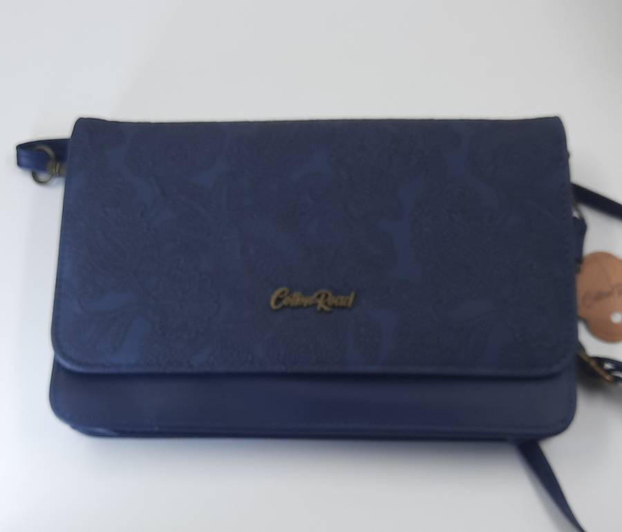 COTTON ROAD SLING PURSE! IN BLUE!@@VERY NICE SLING PURSE##