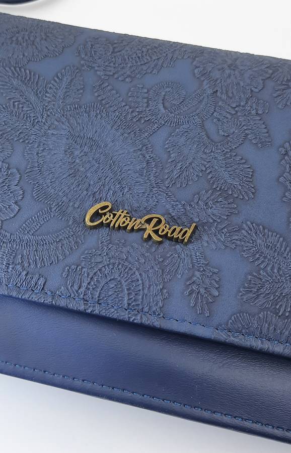 COTTON ROAD SLING PURSE! IN BLUE!@@VERY NICE SLING PURSE##
