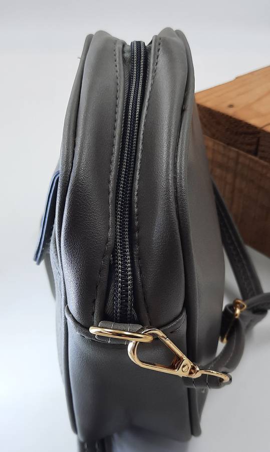COTTON ROAD SLING BAG IN DARK GREY