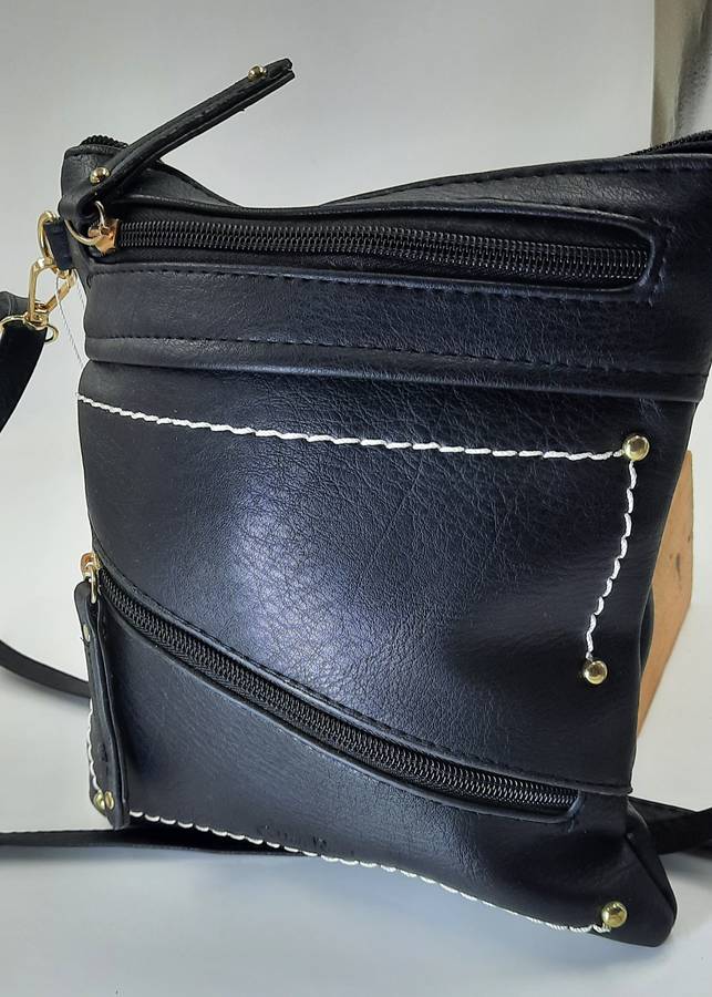 COTTON ROAD SLING BAG IN BLACK