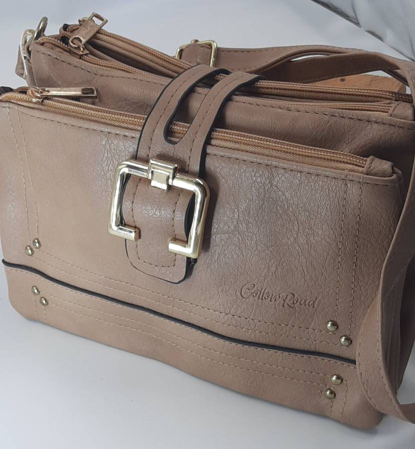 COTTON ROAD SLING BAG IN LIGHT PINK!