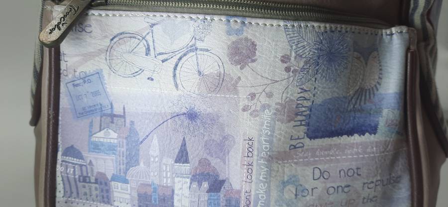 Backpack in dusty pink or light beige! TROOCOLOR(COTTON ROAD)Awesome bag!