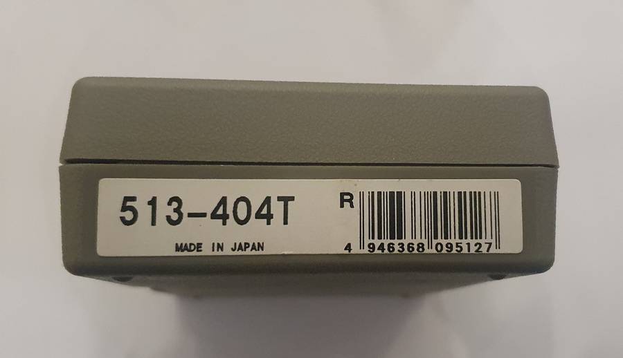 Mitutoyo 513-404T - Horizontal Dial Test Indicator, .08mm, 0.01 Grad